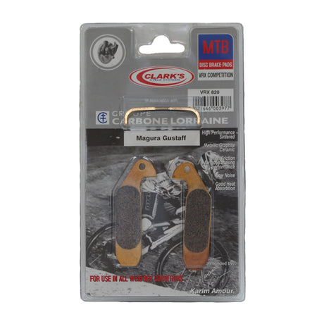 Clarks Bremsbelag für Magura Gustaff gesintert-0