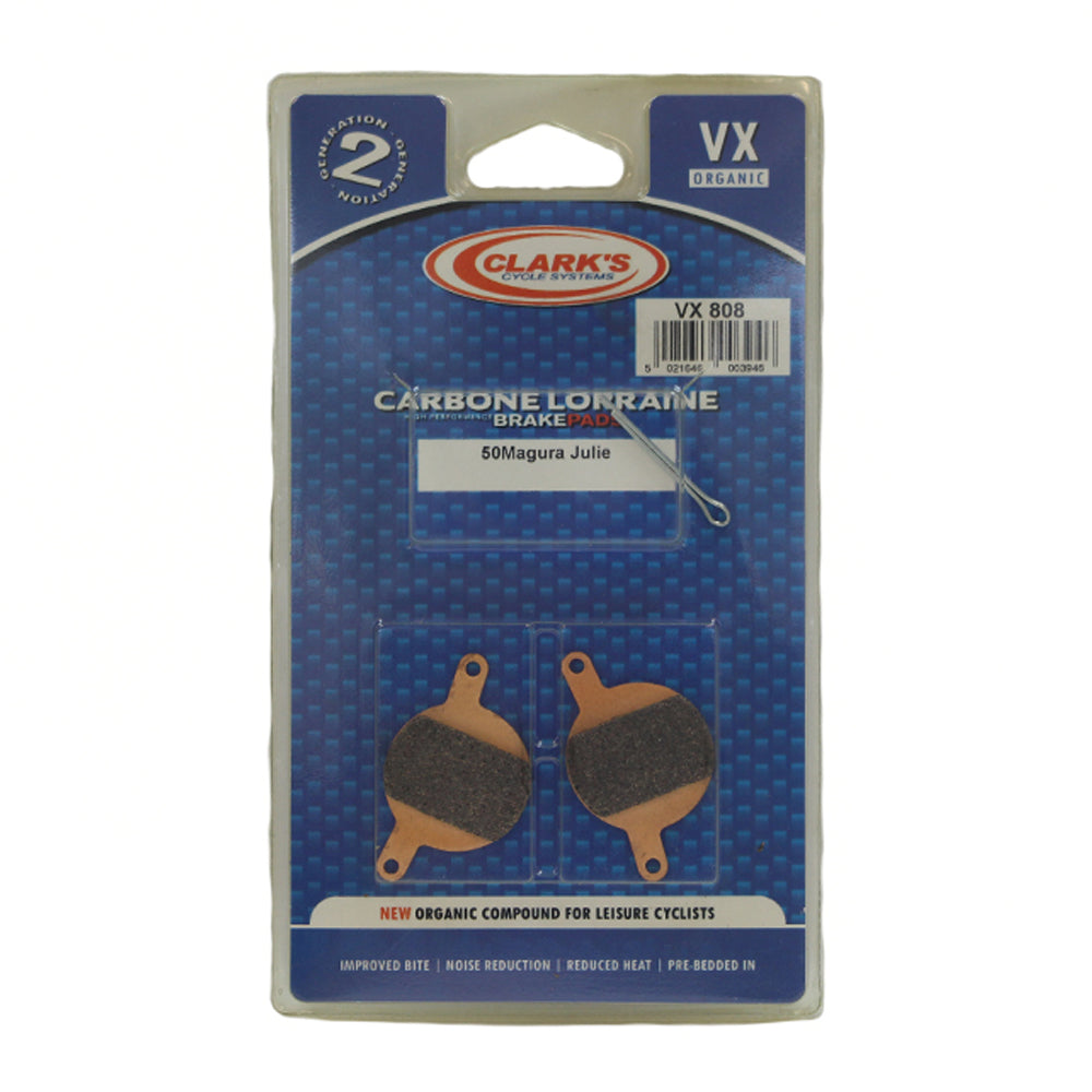 Clarks Bremsbeläge für Magura Julie organisch-0