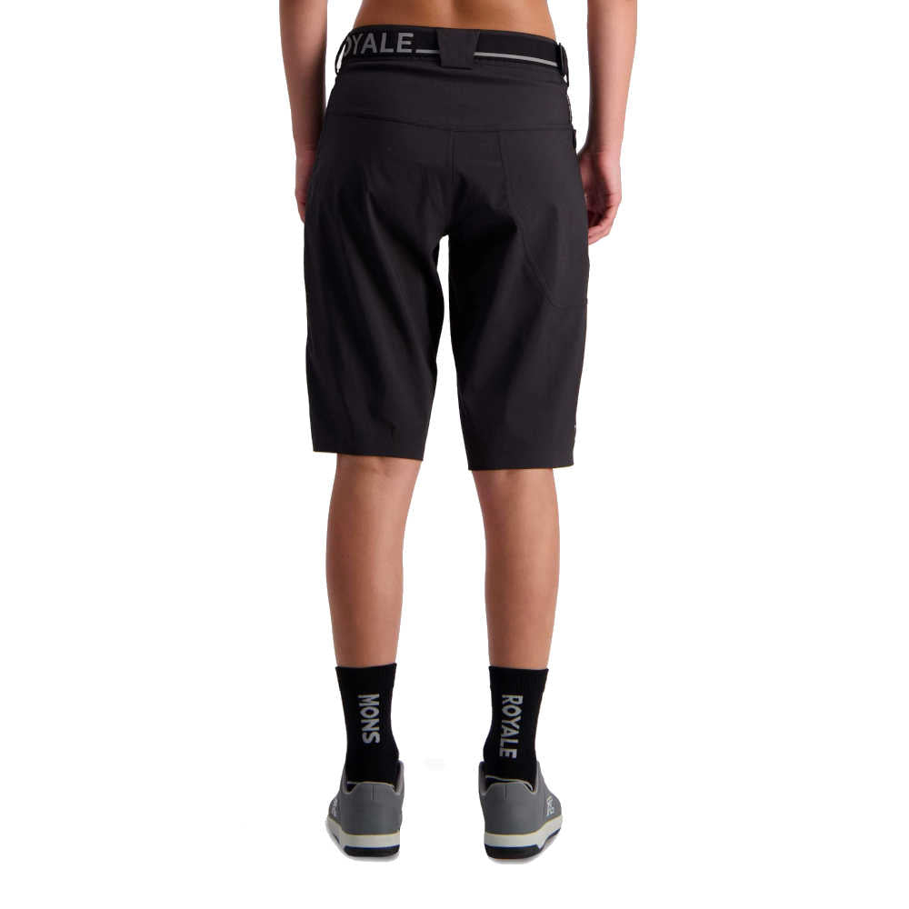 Mons Royale Womens Virage Bike Shorts Black-1