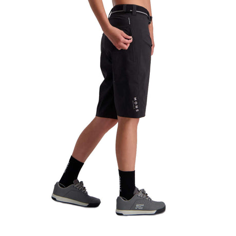 Mons Royale Womens Virage Bike Shorts Black-2