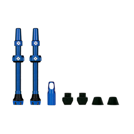 Muc Off Tubeless Valve Kit V2 Universal MTB & Road 60 mm blue-0
