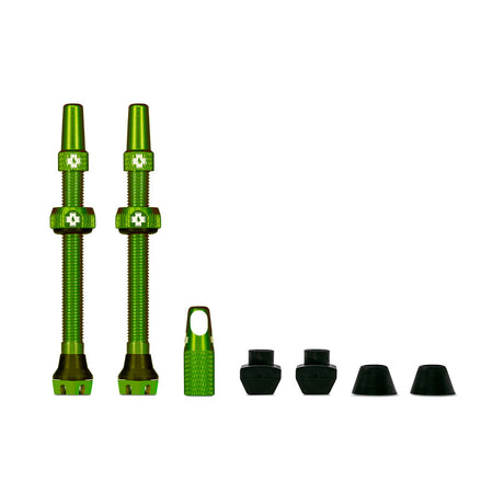 Muc Off Tubeless Valve Kit V2 Universal MTB & Road 60 mm green-0