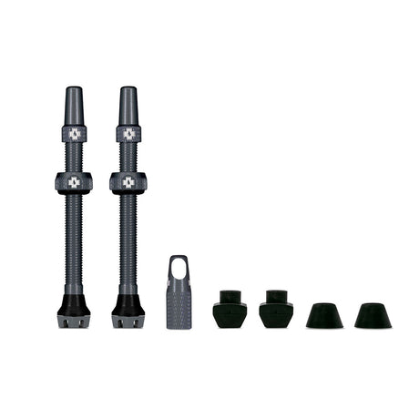 Muc Off Tubeless Valve Kit V2 Universal MTB & Road 60 mm grey-0