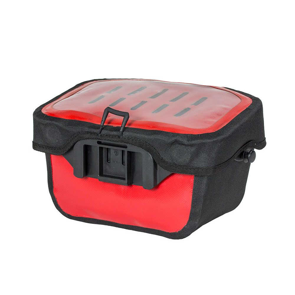 ORTLIEB Ultimate Six S Classic Lenkertasche rot-schwarz 5 l. ohne Adapter-1