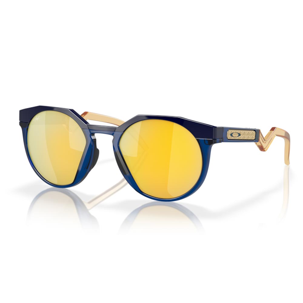 Oakley Brille HSTN Navy Trans blue / Prizm 24k-0