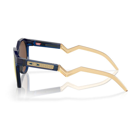 Oakley Brille HSTN Navy Trans blue / Prizm 24k-1