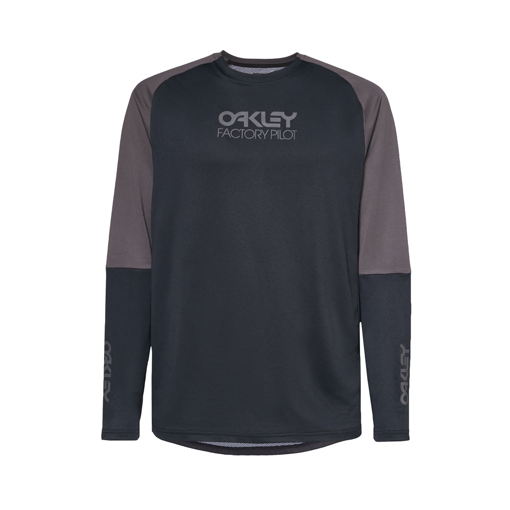 Oakley Factory Pilot MTB LS Jersey II black/forged-0
