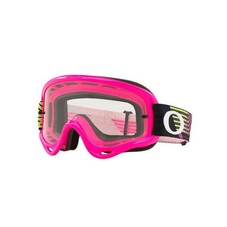 Oakley Goggle O-Frame MX Circuit Pink Green Clear-0