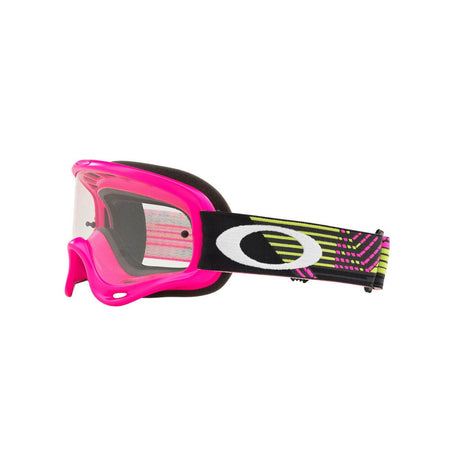 Oakley Goggle O-Frame MX Circuit Pink Green Clear-1