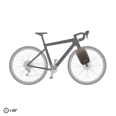 Ortlieb Fork-Pack Seitentasche zur Gabelmontage 5.8 dark sand-3