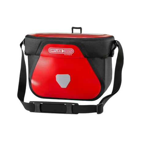 Ortlieb Lenkertasche Ultimate Six Classic 6,5 l. ohne Adapte, rot/schwarz-0