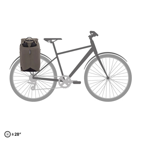 Ortlieb Rucksack/Packtasche Vario Lite QL2.1 22 L dark sand-3