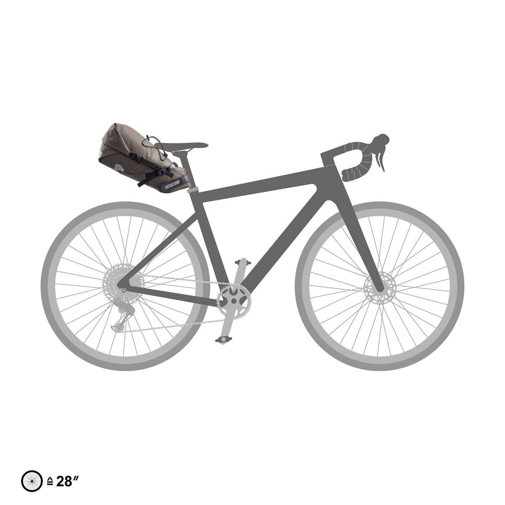 Ortlieb Seat-Pack Satteltasche 11 L dark sand-2