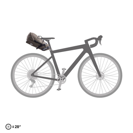 Ortlieb Seat-Pack Satteltasche 11 L dark sand-2