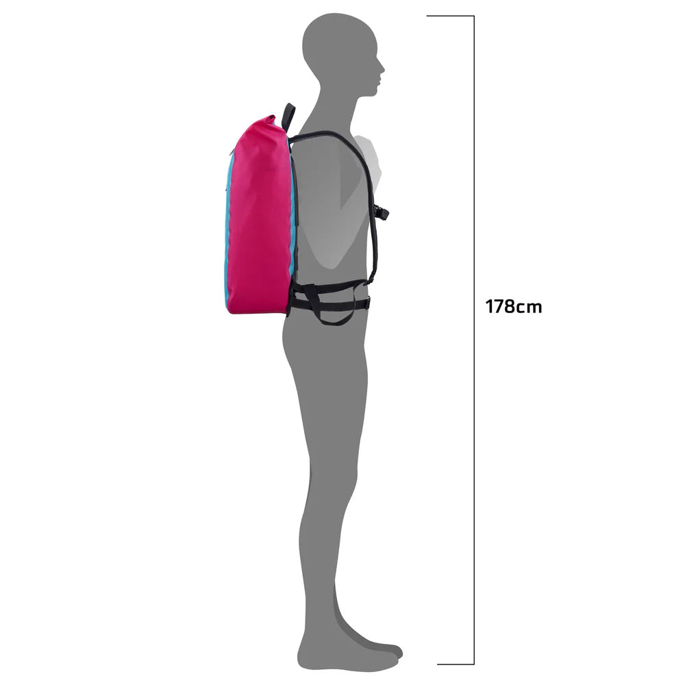 Ortlieb Velocity Lite Cyber Rucksack 23 L cyber blue/cyber pink-3