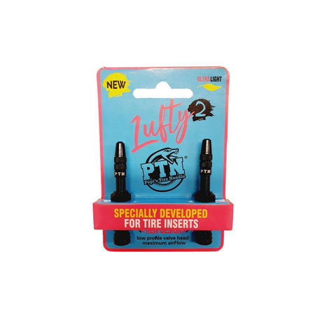 Pepi´s Tire Noodle Ventil-Set Lufty 2 47 mm schwarz-0