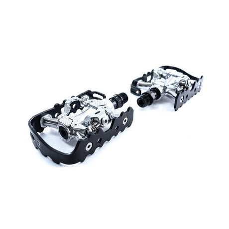 RFR Pedale TWIN schwarz/silber-1
