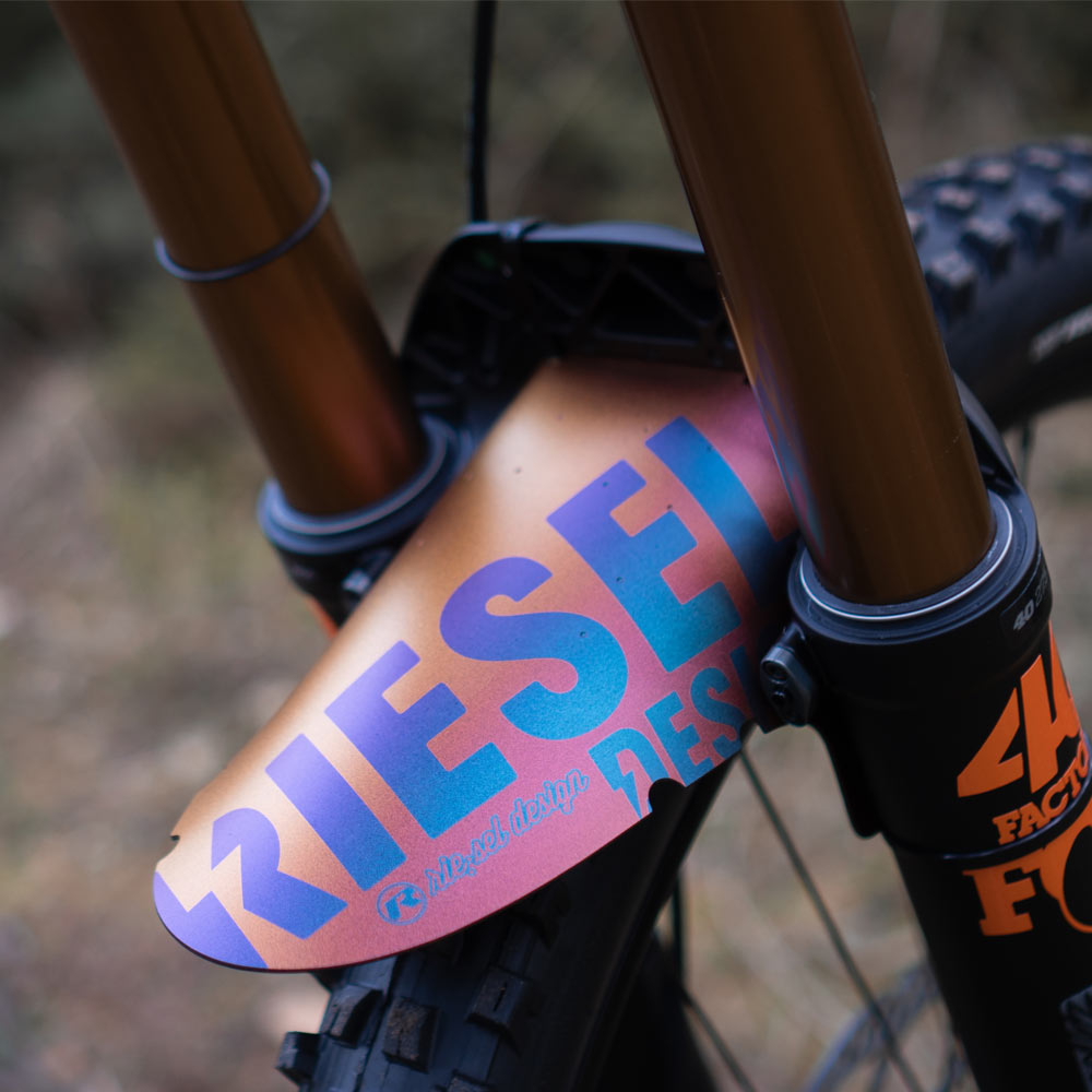 Riesel Mudguard schlamm:PE flipflop red-gold-1