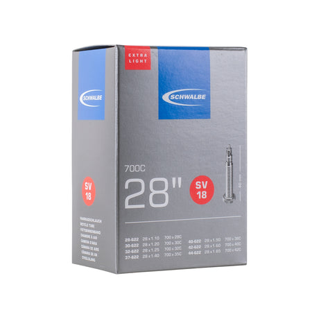 Schwalbe Fahrradschlauch Nr. 18 Extra Light (28"/700C) SV 40 mm-1
