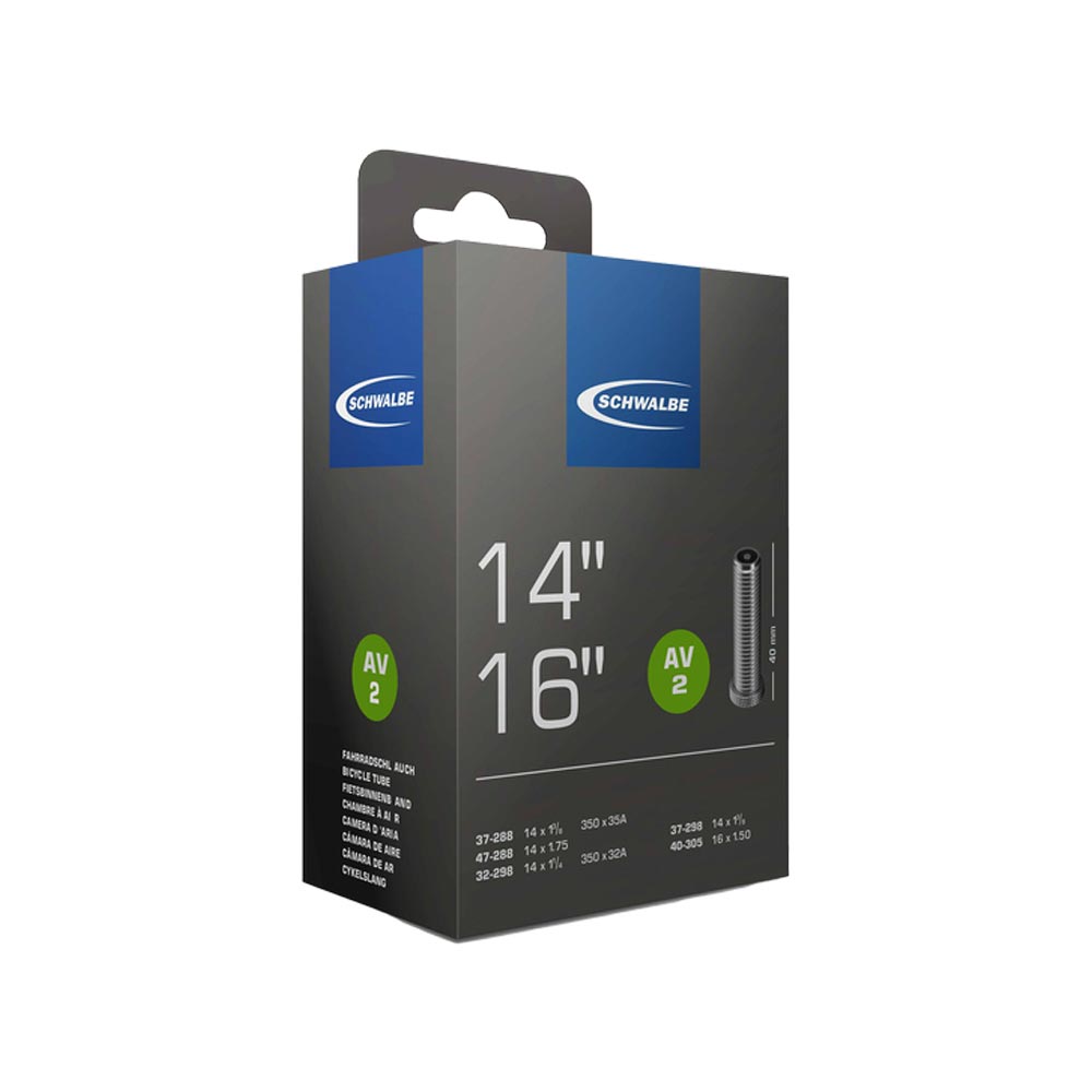 Schwalbe Fahrradschlauch Nr. 2 (14"/16") AV 40 mm-0