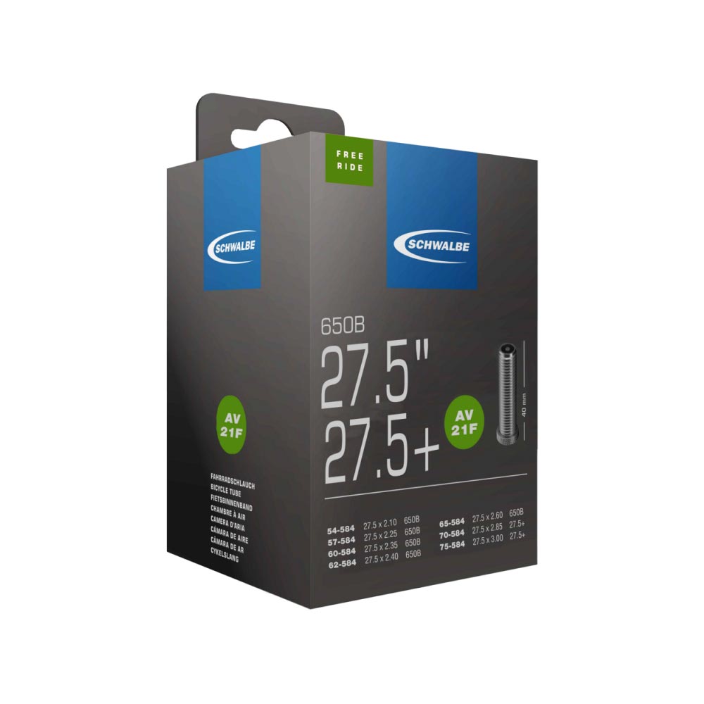Schwalbe Fahrradschlauch Nr. 21F Freeride (27.5") AV 40 mm-0
