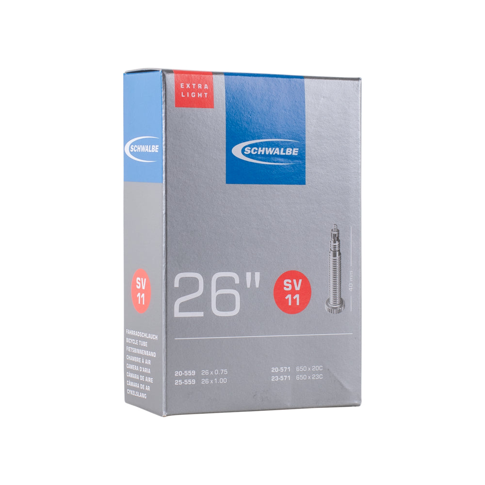 Schwalbe Fahrradschlauch Nr. 11 Extra Light (26") SV 40 mm-1