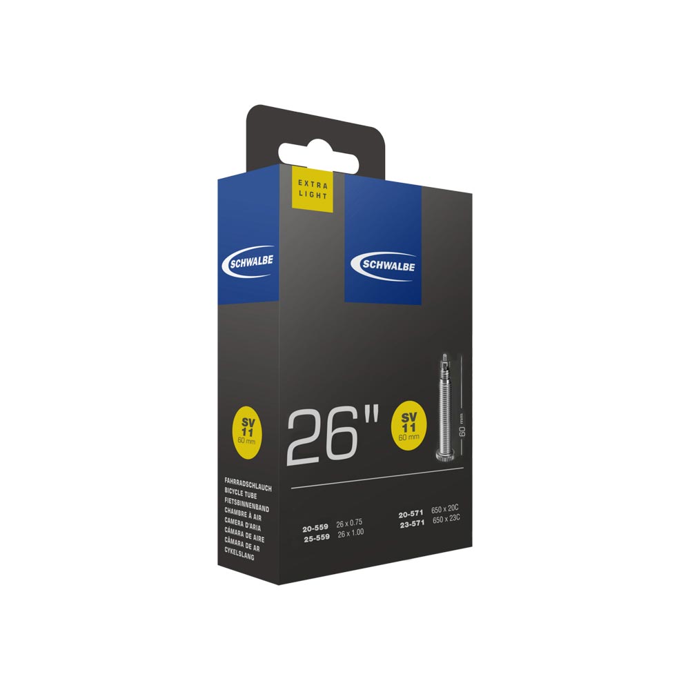 Schwalbe Fahrradschlauch Nr. 11 Extra Light (26") SV 40 mm-0