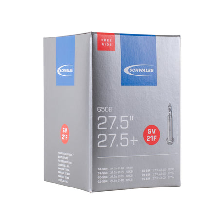 Schwalbe Fahrradschlauch Nr. 21F Freeride (27.5") SV 40 mm-0