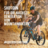 Shotgun MTB Front Kindersitz Kids Ride, black-2