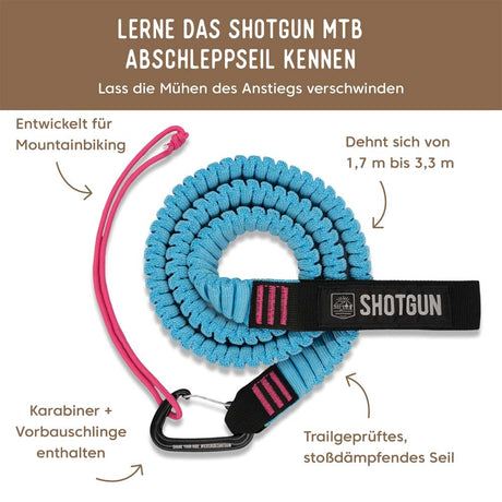 Shotgun MTB Tow Rope - MTB Abschleppseil-1