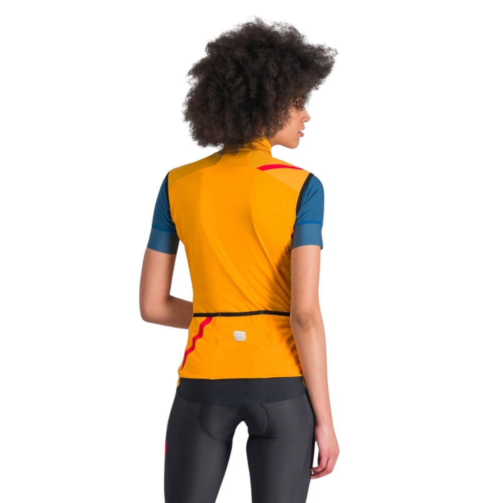 Sportful Fiandre Light Norain Woman Vest dark gold-1