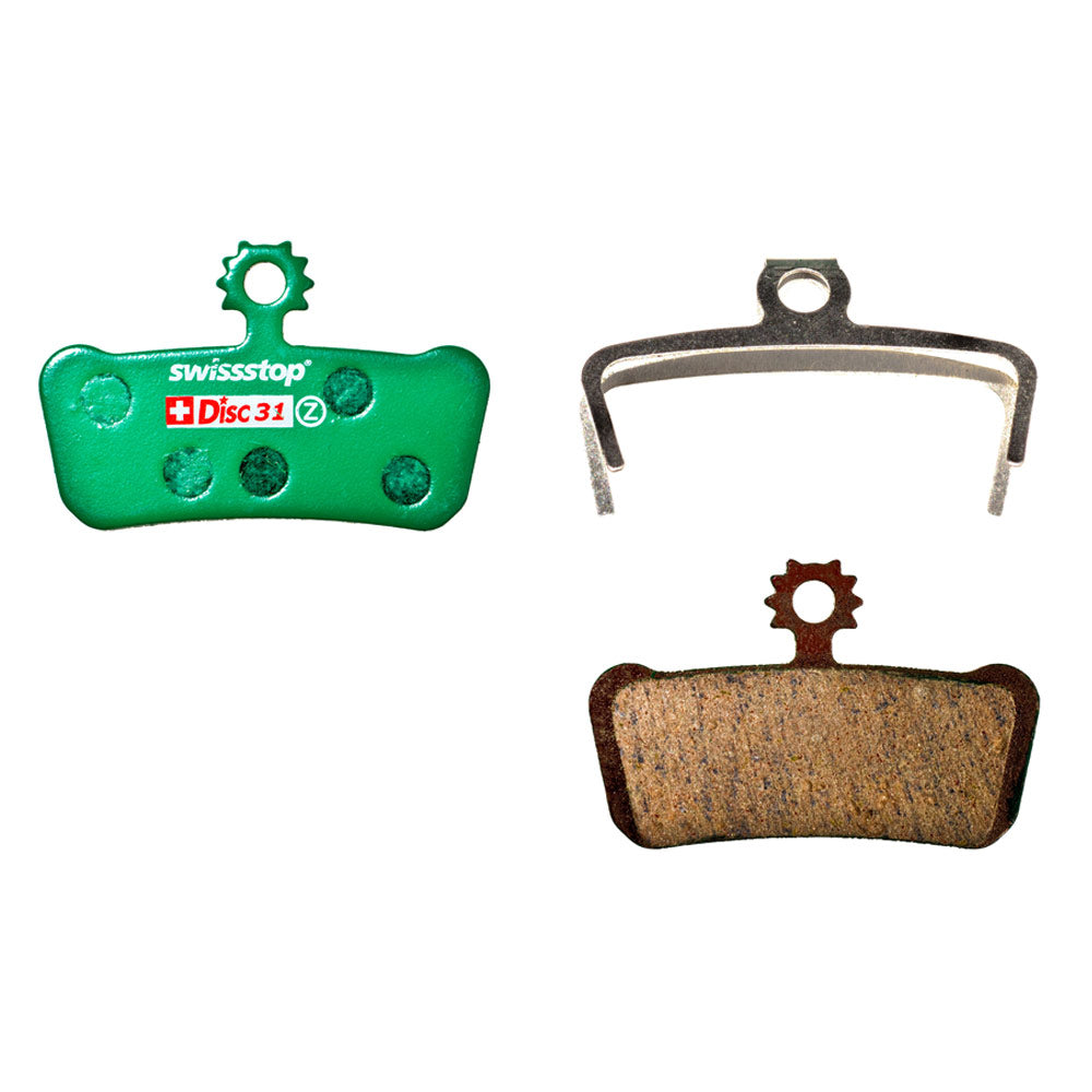 SwissStop Bremsbeläge Disc 31 (Avid), Organic (2 Stk.)-0
