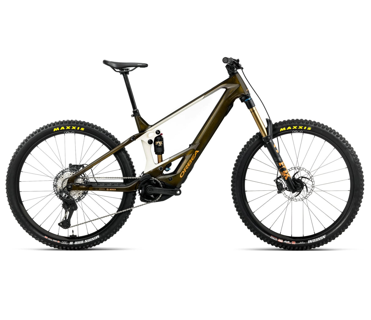 Orbea Wild M-Team caramel carbon view/cream white 2026-0