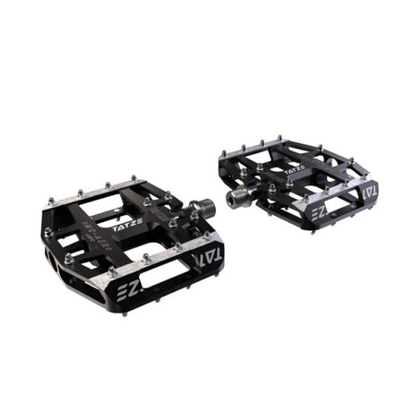Tatze Pedal MC-AIR Flatpedal Chrom - Schwarz-0