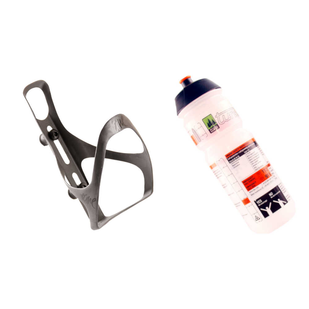 Tune Flaschenhalter MTB inkl. Trinkflasche 0,75l-0