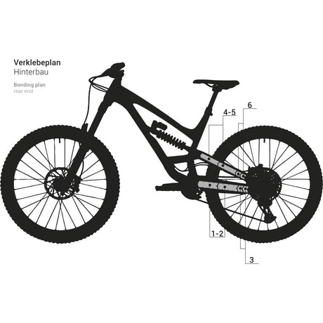 Unleazhed Frame Unscratch tatanka black glossy XXL-2