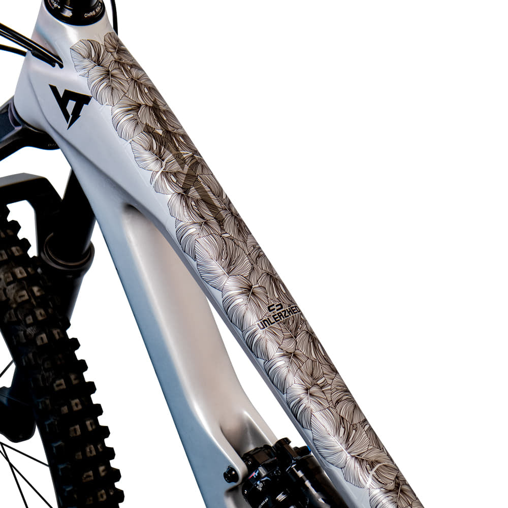 Unleazhed Rahmenschutzfolie XXL matt Monstera black-1