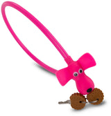 RFR Kabelschloss HPS "DOG" 10 x 450 mm pink-0