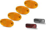 Cube ACID Reflektorset für Lenker / Sattelstütze / Speichen-0