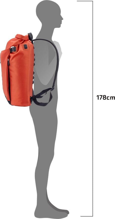 Ortlieb Rucksack/Packtasche Vario Lite QL2.1 22 L rooibos-5