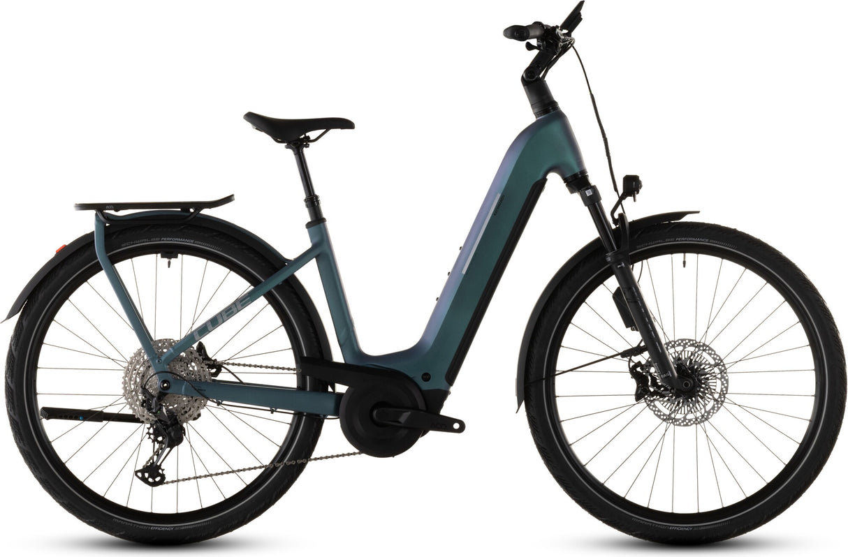 Cube Kathmandu Hybrid EXC 800 smaragdgrey´n´prism 2026 Easy Entry-0