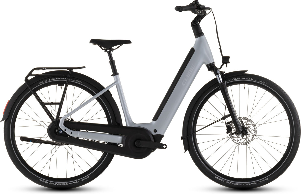 Cube Supreme Hybrid Comfort ONE 600 foggrey´n´reflex 2026 Easy Entry-0