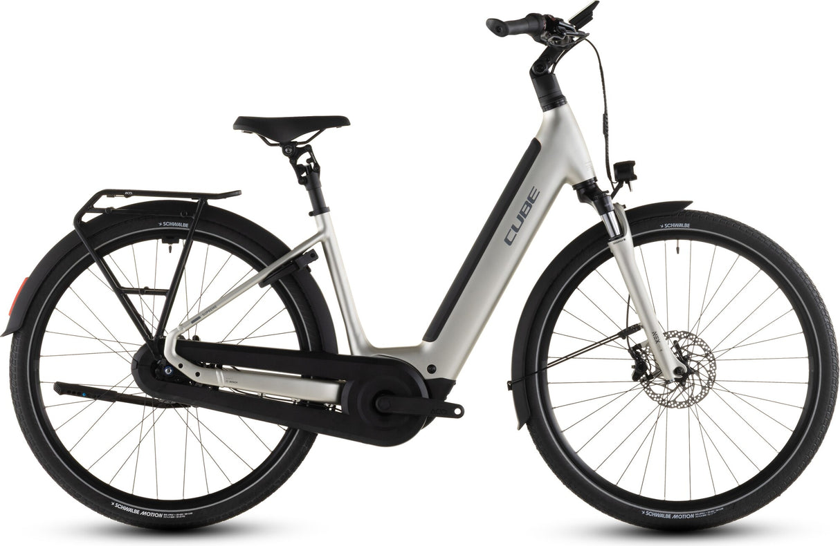 Cube Supreme RT Hybrid Comfort EXC 600 champagne´n´grey 2026 Easy Entry-0