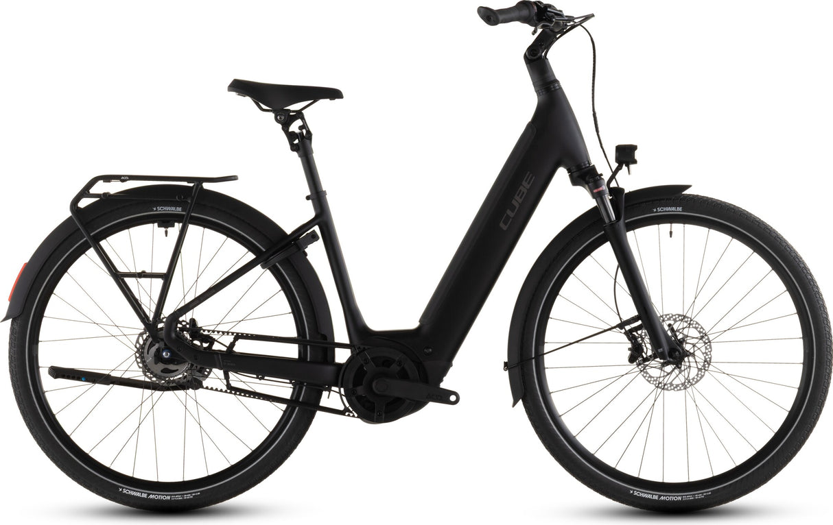 Cube Supreme RT Hybrid Deluxe EX 600 black´n´chrome 2026 Easy Entry-0
