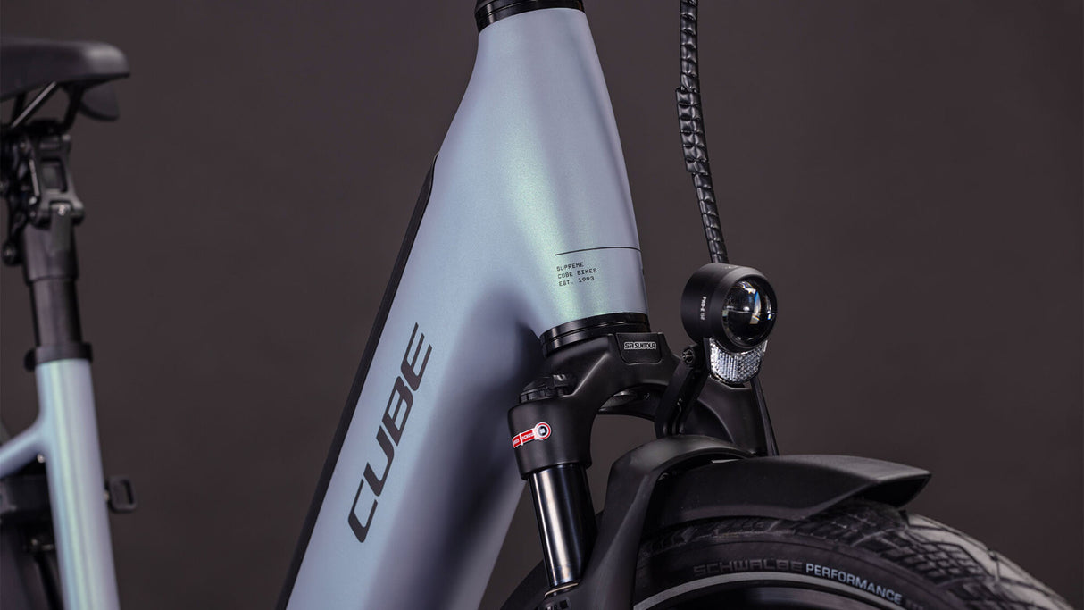 Cube Supreme Hybrid Deluxe SLX 600 seagrey´n´black 2026 Easy Entry-6