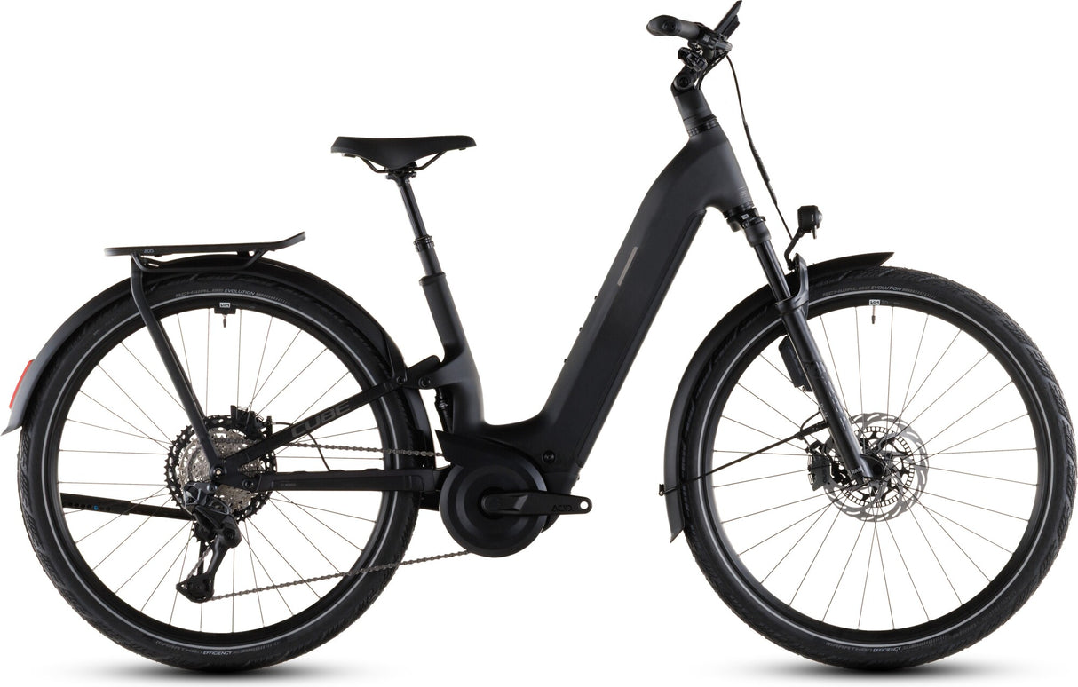 Cube Kathmandu Hybrid ONE11 HPC SLT 800 carbon´n´silverdust Easy Entry-0