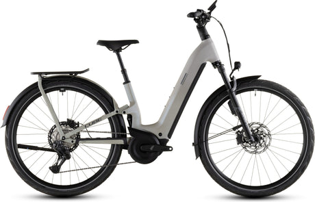Cube Kathmandu Hybrid ONE11 HPC SLT 800 glintsand´n´oatgrey Easy Entry-0