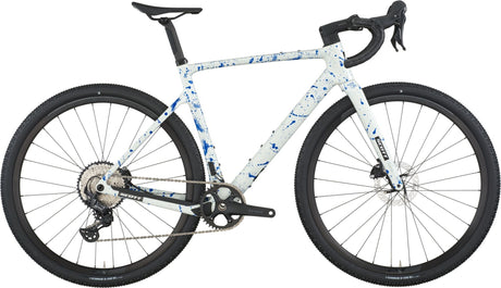 Scott Addict Gravel 30 white/splatter blue 2026-0