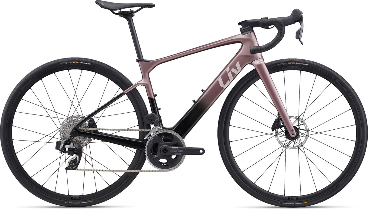 Liv Avail Advanced E+ Elite 2 iron rouge / carbon smoke-0