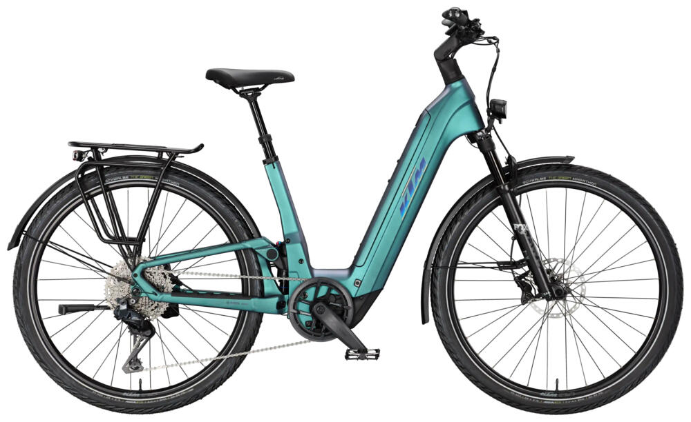KTM Macina Style FS Prime Di2 US green purple flip matt-0